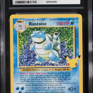Blastoise, Celebrations - Classic Collection - English