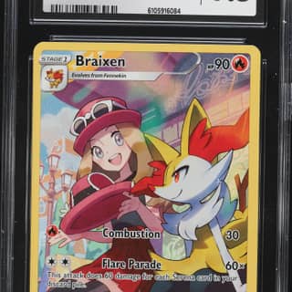 Braixen, Silver Tempest - English